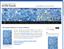 Tablet Screenshot of acimsearch.org